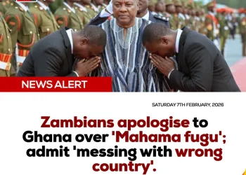 Zambians apologise to Ghana over ‘Mahama’s fugu’; admit ‘messing with wrong country’