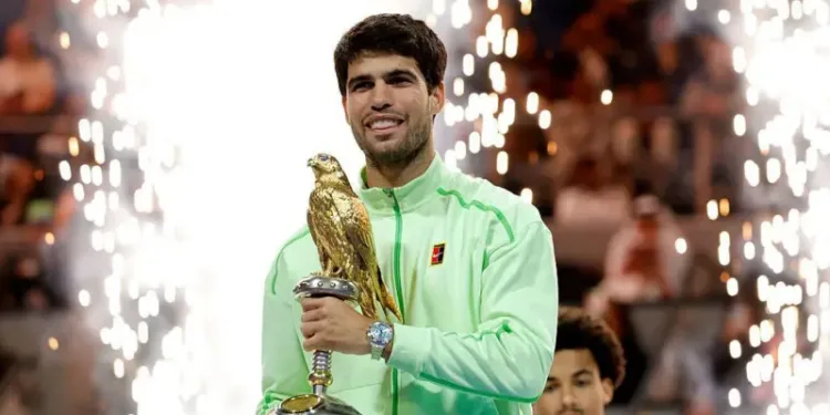 Ruthless Alcaraz wins Qatar Open inside 50 minutes