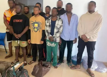 12 Nigerian nationals arrested over cybercrime and human trafficking
