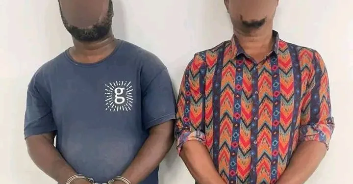 2 arrested for illegal possession of firearms