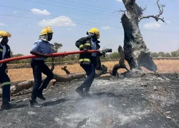 GNFS saves NEDCo properties from destruction at Boku amid inferno