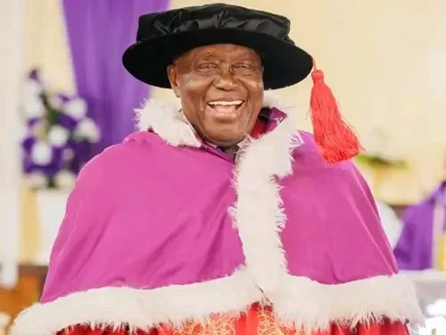 Akufo-Addo installed as Lay Canon at St. Peter’s Cathedral