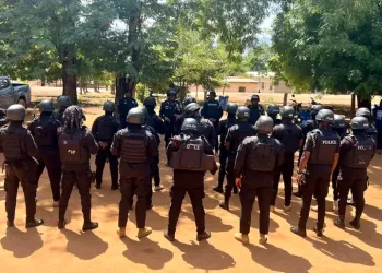 Oti Regional Police Command engages Nkwanta community to promote peace, security