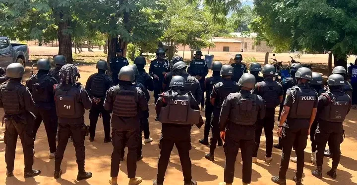 Oti Regional Police Command engages Nkwanta community to promote peace, security