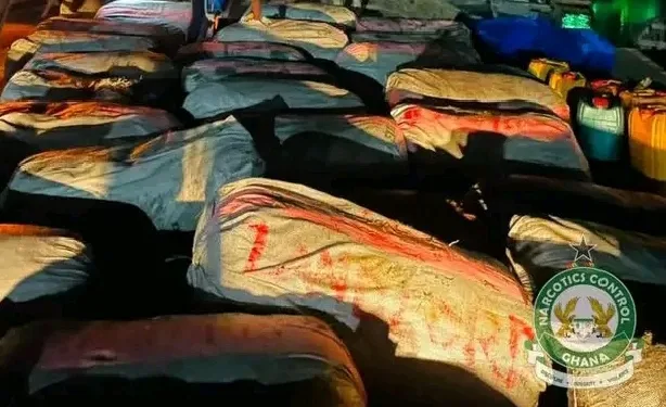 NACOC takes custody of seized narcotics from Ghana Navy