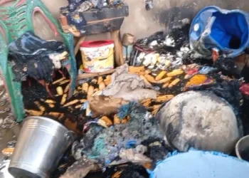 Couple burnt to death in devastating fire at Kodjonya