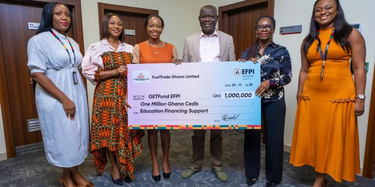 FuelTrade donates GHS 1 million to GETFund