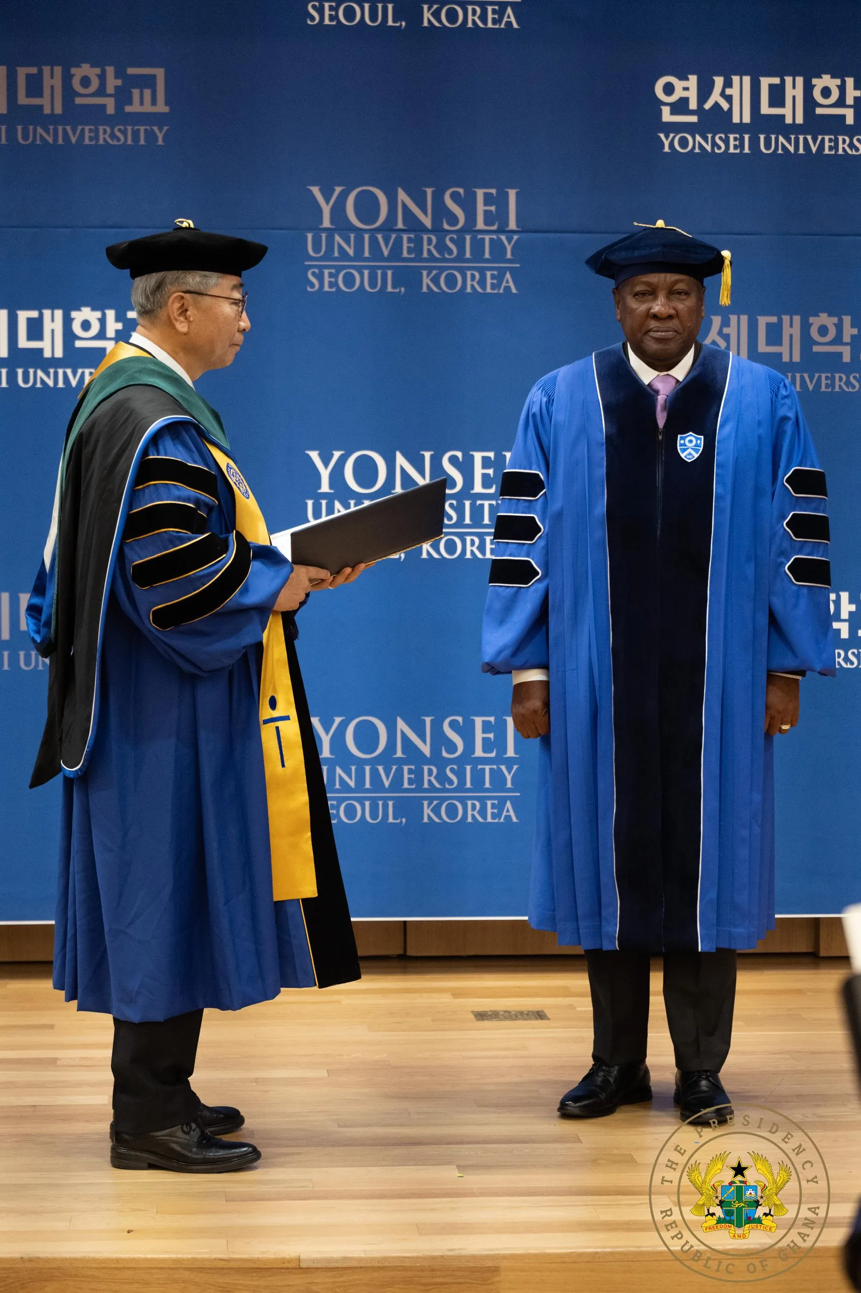Mahama degree in South Korea