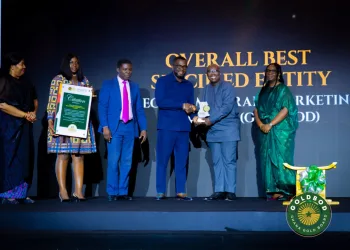 GoldBod wins top honours at PELT awards, crowned state-owned enterprise of the year