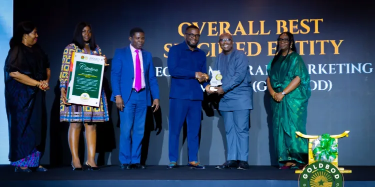 GoldBod wins top honours at PELT awards, crowned state-owned enterprise of the year