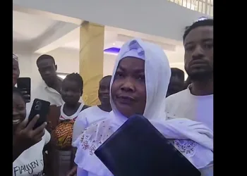 Agradaa makes first appearance in Church