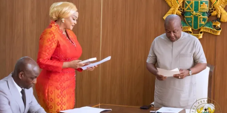 Mahama commissions Kulsoume Sinare as Ambassador-designate to Spain