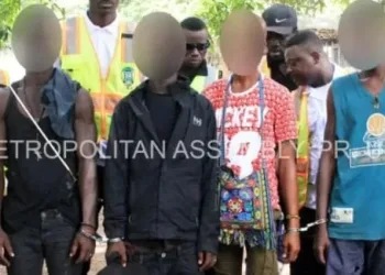 KMA arrests suspected illegal drug peddlers at Ashtown