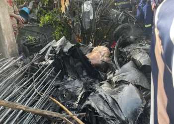 Two perish in helicopter crash at Tema Community 1