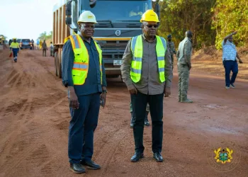Jinijini–Sampa road to be fully asphalted and completed by 2027 – Mahama