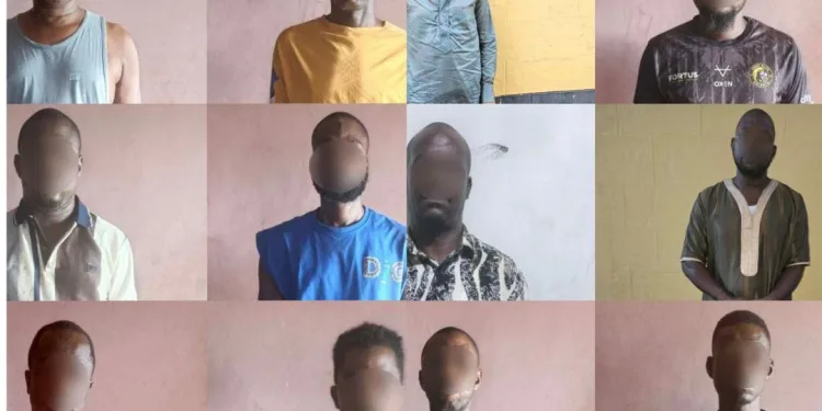 Twelve arrested over robbery, three allegedly linked to murder of Kusasi Chief in Kumasi