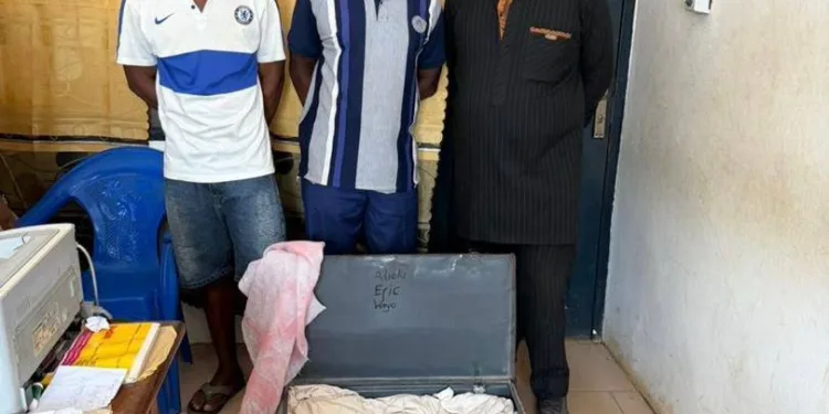 Three busted at Krobo Odumase for possession fake dollars 