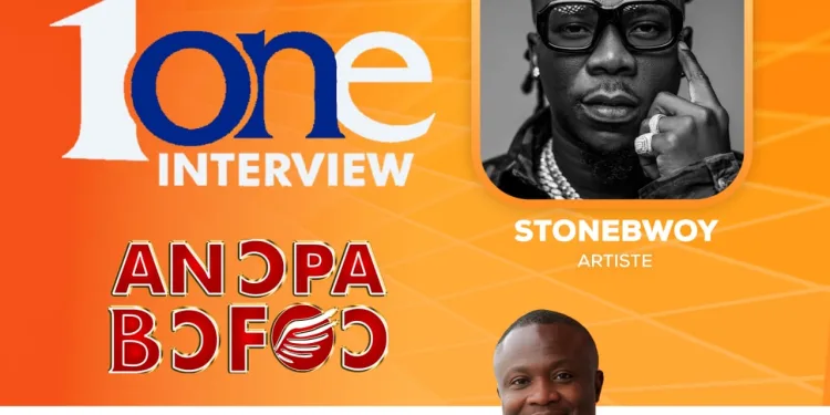 Stonebwoy set for exclusive interview on Angel FM/ TV’s Anopa Bofoo