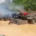 NAIMOS task force destroys chanfang machines, floating boats in Ankobra River crackdown