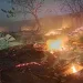 Fire ravages structures at Ashaiman Tulaku