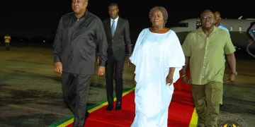 Mahama arrives in Ghana following United Nations victory on reparations resolution