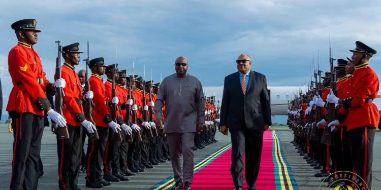 President Mahama arrives in Tanzania to address at African Court on human and people’s rights 