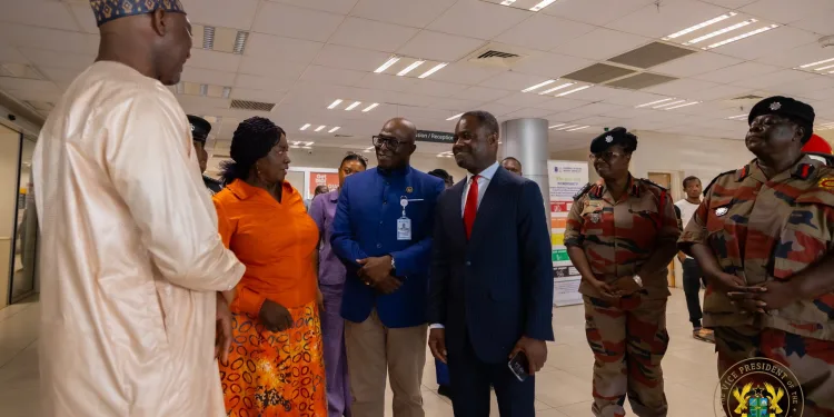Accra New Town tragedy: Veep visits injured victims at the hospitals