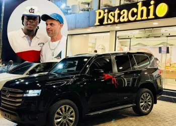 Businessman Mohammed Raii gifts Stonebwoy brand new land cuiser
