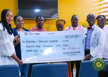 GoldBod pays GHS81.9K for surgeries of two children at Korle Bu