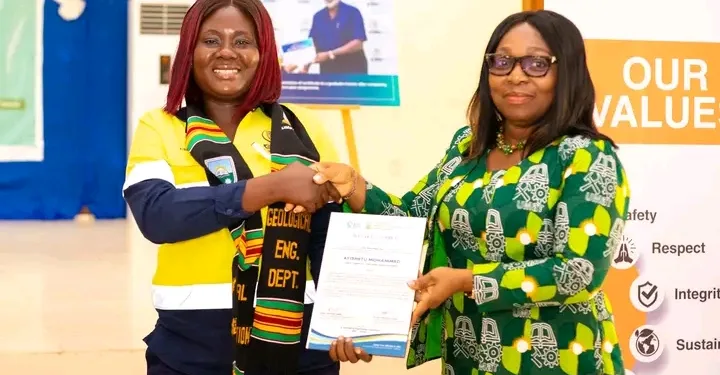 Gold Fields’ Ayishetu honored for outstanding contributions to water resource management