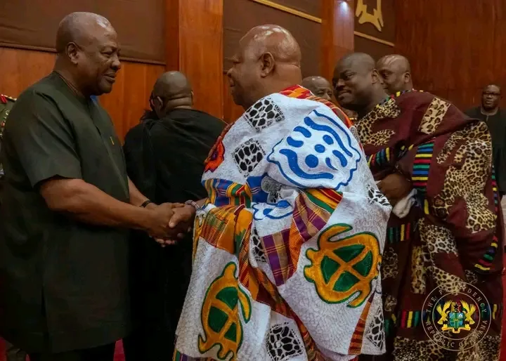 President Mahama and Eastern Regionwl House of Chiefs