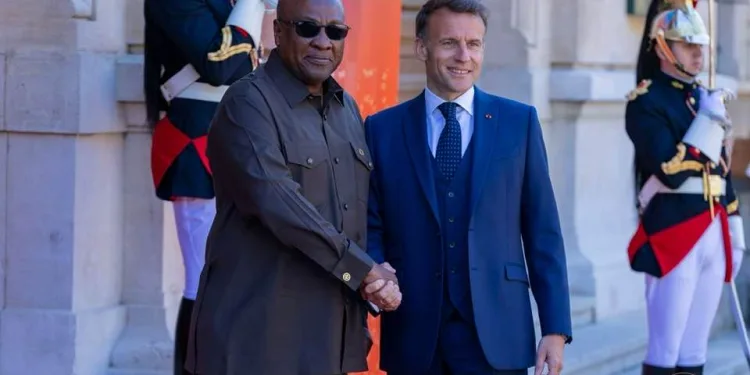 Mahama co-chairs One Health Summit high-level segment with Macron