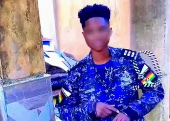 Suspect arrested over viral video in Police uniform