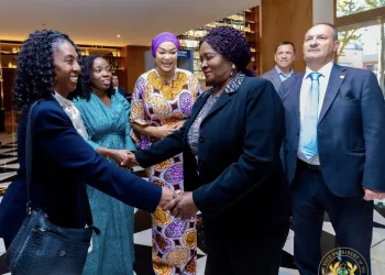 Vice President arrives in Barcelona for global meeting on democracy