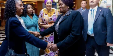 Vice President arrives in Barcelona for global meeting on democracy