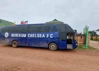 Berekum Chelsea attacked by armed robbers on return from GPL game