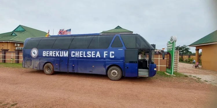 Berekum Chelsea attacked by armed robbers on return from GPL game