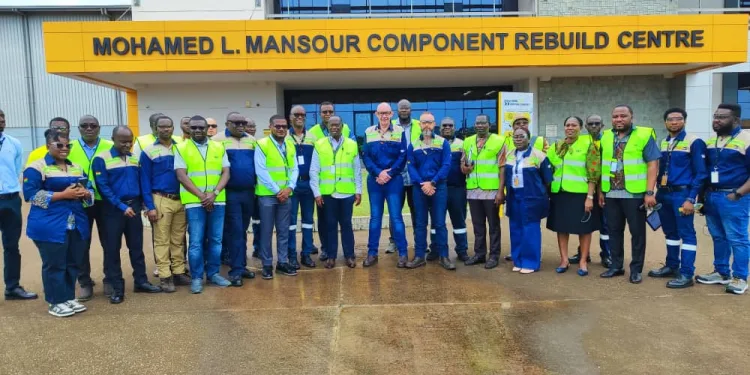 Mantrac Ghana’s rebuild centre showcased as model for mining efficiency
