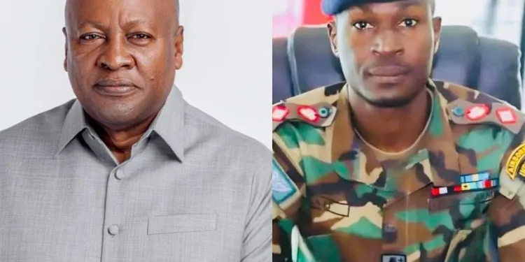 Mahama to standing Aide-de-Camp: ‘I’m very safe here, sit down please’