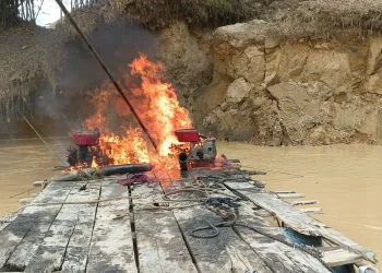 NAIMOS cracks down illegal mining along Ankobra River