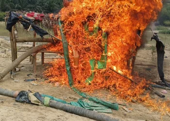 NAIMOS mounts cordinated raids against mining activities across parts of Western Region