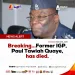 Former IGP Paul Tawiah Quaye passes away