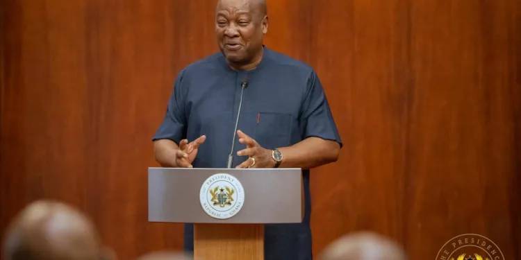 Prez. Mahama urges structured support for economic recovery and value addition