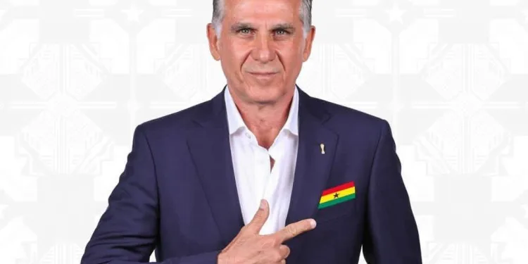 Carlos Queiroz to be outdoored as Black Stars Coach on April 23