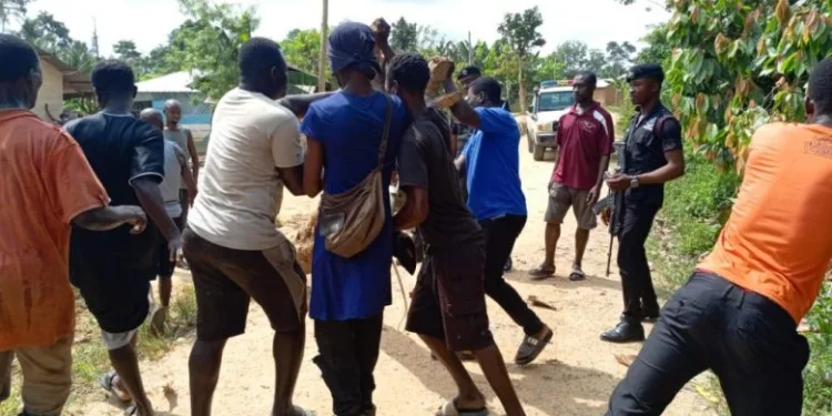 A/R: Bloody communal clash claims two lives, vehicle burnt in Bosomtwe District