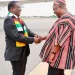 Zimbabwe’s President arrives in Ghana for 3-day working visit