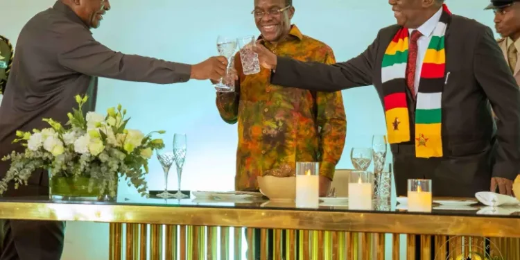 Mahama hosts State Banquet for visiting Zimbabwe President