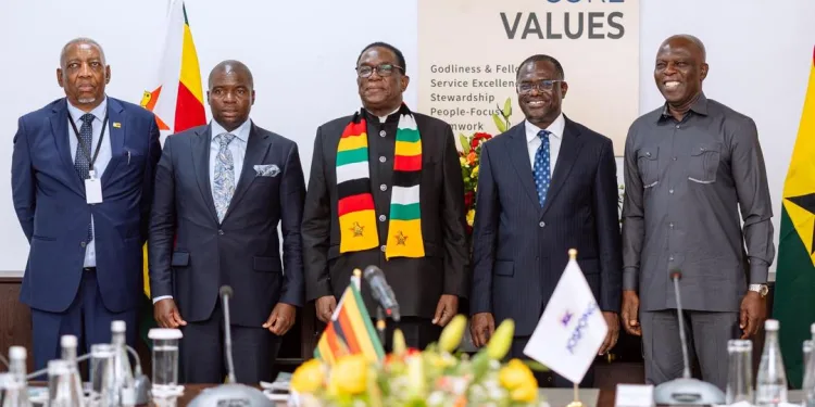 Zimbabwe President visits ACARP after Zoomlion-Geo Pomona MoU