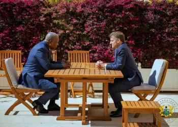 Mahama, Macron discuss Accra-Kumasi expressway, AI and agriculture cooperation