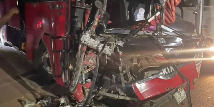 One dead, nine injured in deadly crash at Mile 44 on the Accra–Kumasi highway